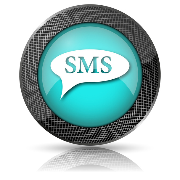SMS bubble icon - Photo, Image
