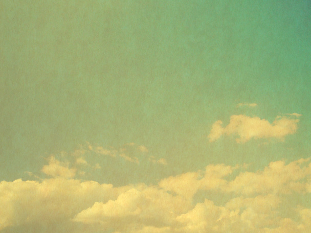 retro kép felhős ég - Fotó, kép