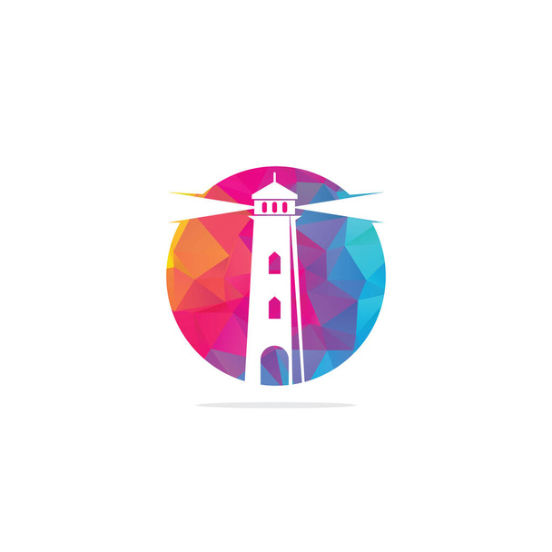 Дизайн векторного логотипа маяка. Иллюстрация векторного шаблона логотипа маяка
. - Вектор,изображение