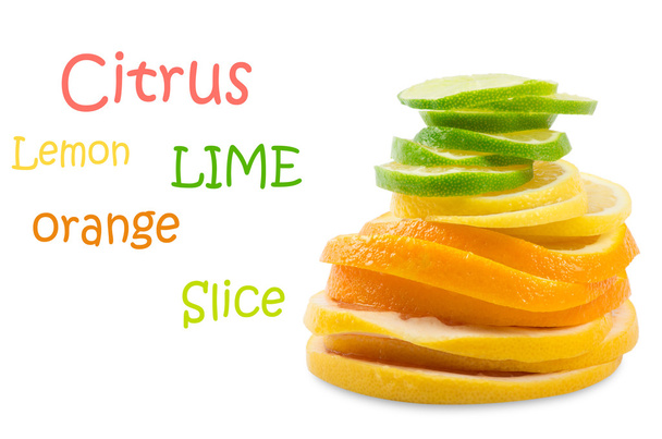 Citrus slice - Foto, afbeelding