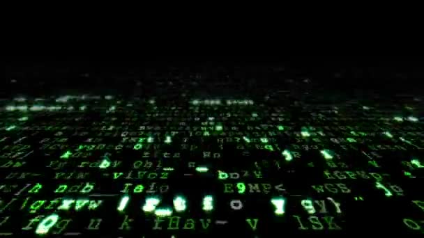 Matrix Letters code - Video