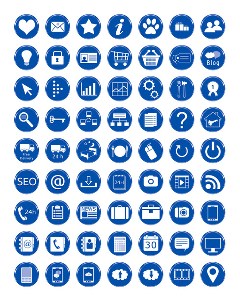Set of web icons - Photo, Image