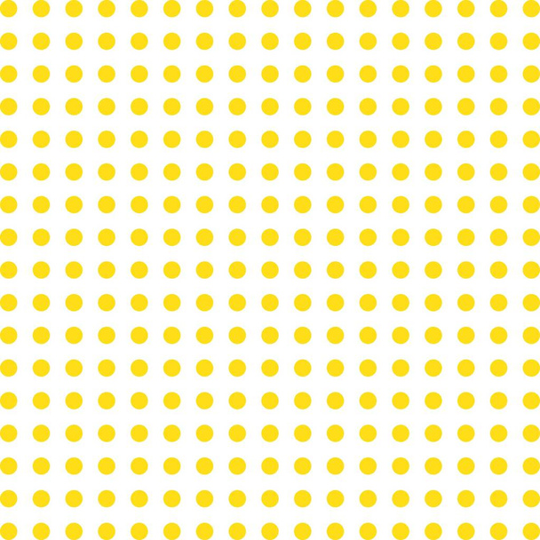 żółte kropki polki na białym tle - Zdjęcie, obraz
