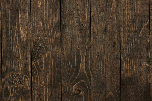 φυσικό σκούρο ξύλο σανίδα φόντο, πίνακες ως ένα αφηρημένο φόντο με κενό χώρο ως πρότυπο, δομή ξύλου - Φωτογραφία, εικόνα