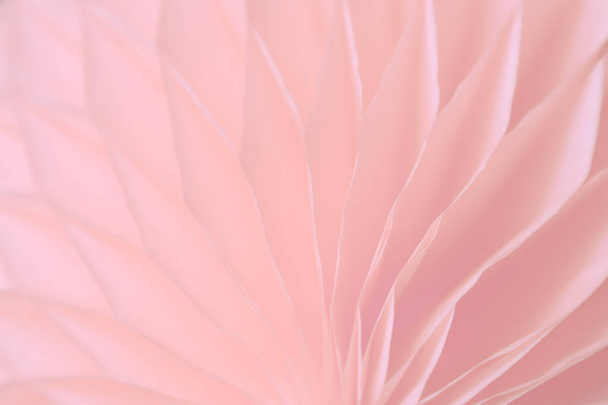 Pink abstract background with bizarre pattern. Soft lines transition light and dark shadows. Photos with soft focus. - 写真・画像