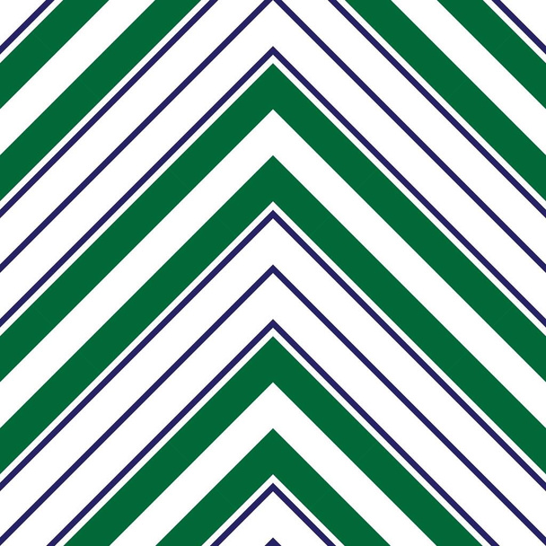 緑のシェブロンの斜めの縞模様シームレスなパターンの背景に適したファッション繊維、グラフィック - ベクター画像
