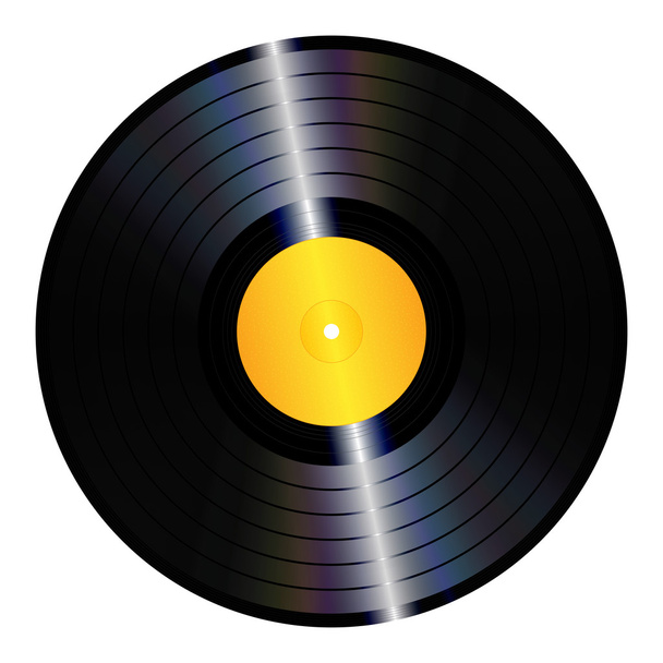 Vinyl record - Vector, afbeelding