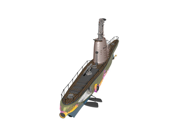 Sottomarino con propulsione ad elica
 - Foto, immagini