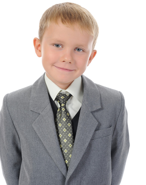 Boy in a business suit - Photo, Image