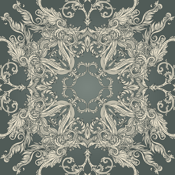 Vintage baroque pattern - Vettoriali, immagini