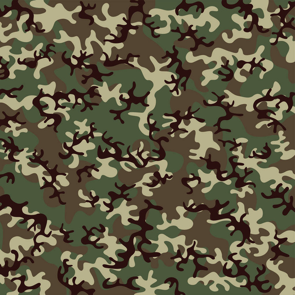 Militaire camouflage naadloze patroon achtergrond - Foto, afbeelding