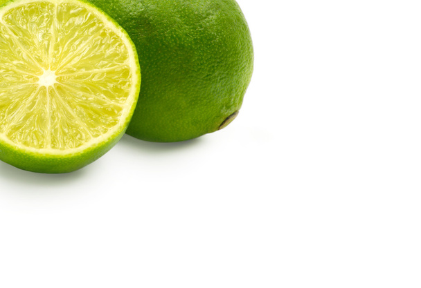 lime isolated on white background - Foto, immagini