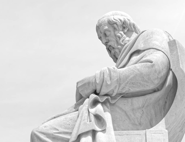 Eflatun antik Yunan filozofu, metin için alan - Fotoğraf, Görsel