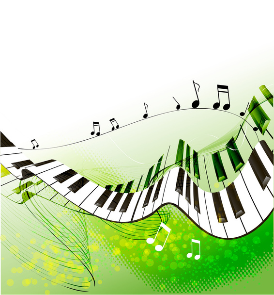 Music background - Vector, Image