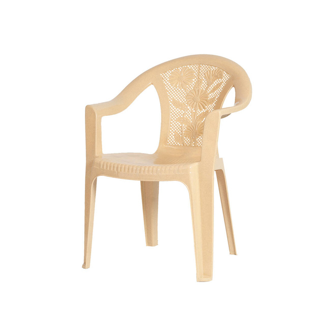 Plastic Chair with white background - Foto, immagini