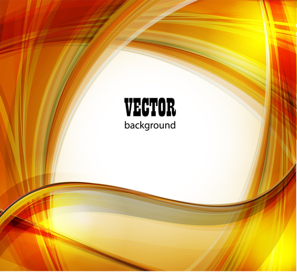 abstraktes wellenförmiges Vektordesign - Vektor, Bild
