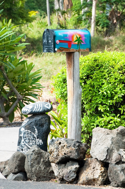 Beautiful retro mailbox on Hawaii - Photo, Image
