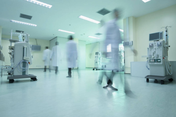 Immagini offuscate dell'ospedale, Panoramica del lavoro del personale ospedaliero
. - Foto, immagini