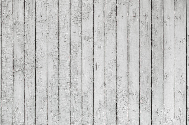 Old grunge white wood texture background with space - Фото, зображення