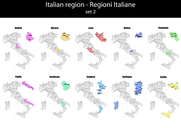 Italien - Vektor, Bild