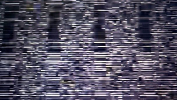 Lost signal VHS glitches and static noise color background with light TV and monitor static lines are random glitch effects. - Photo, Image