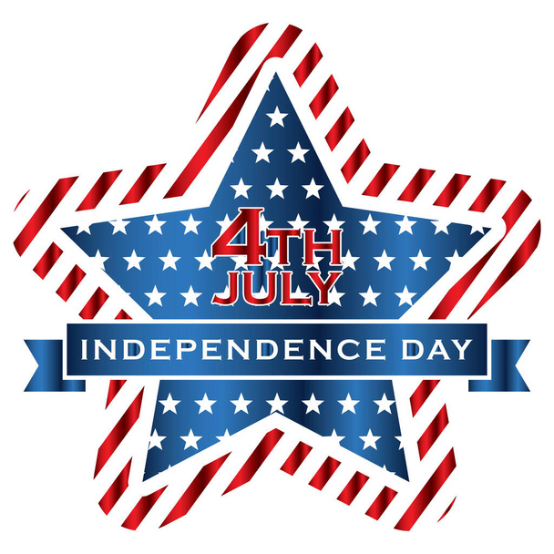 4th of july independence day. - Vektori, kuva