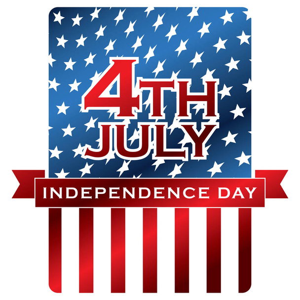 4th of july independence day. - Vector, Imagen