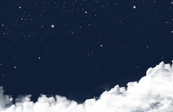 Estrelas no céu noturno - Foto, Imagem