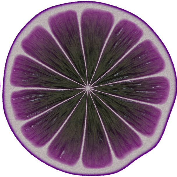 purple onion isolated on white background - Photo, Image
