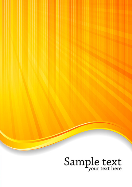 Abstrakter oranger Hintergrund - Vektor, Bild