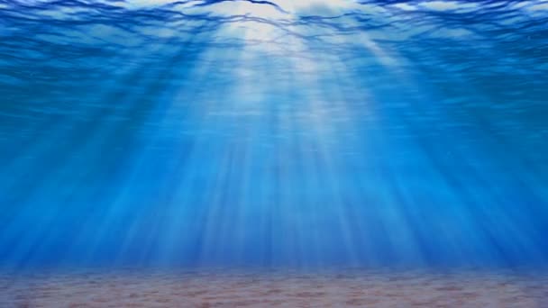 Su altından okyanus dalgaları - stok görüntüleri - Video, Çekim