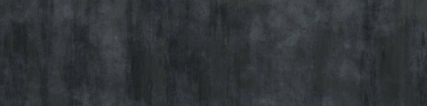 krásný abstraktní grunge tmavě šedé pozadí, prapor s kopírovacím prostorem pro text, široká ošlehaná textura stěny - Fotografie, Obrázek