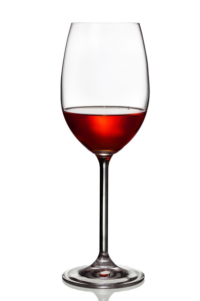 wine glass isolated on white background - Fotoğraf, Görsel