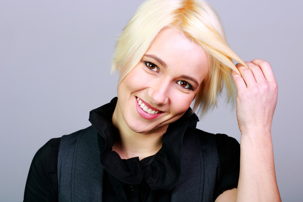 Happy blonde woman - Fotografie, Obrázek