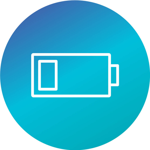 icône de charge de batterie. illustration vectorielle plate  - Vecteur, image