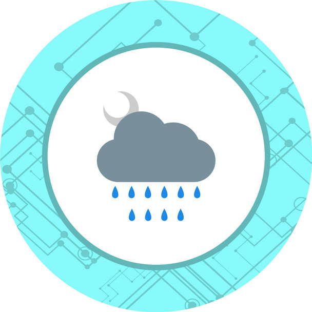 weather icon set. vector illustration - Vector, Image