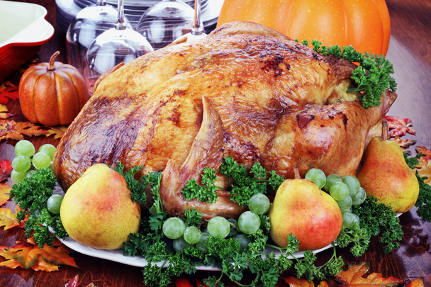 Festive Thanksgiving Dinner - Valokuva, kuva