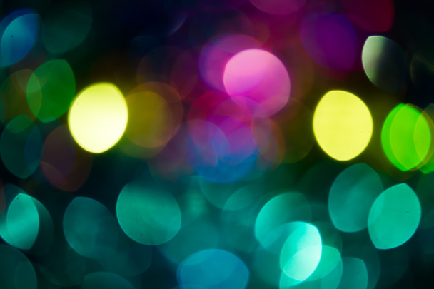 Colorful bokeh from the party light - Photo, image
