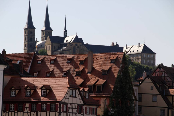 Veduta del centro storico di Bamberga
 - Foto, immagini