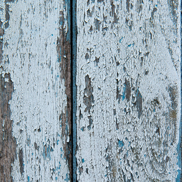 古い割れた色の木板の質感と背景 - 写真・画像