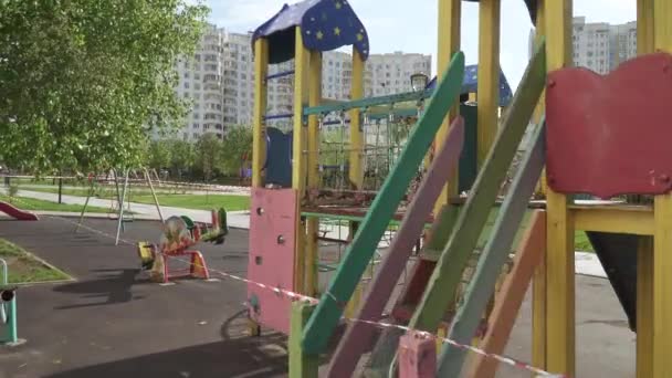 Playground closed with quarantine - Filmati, video