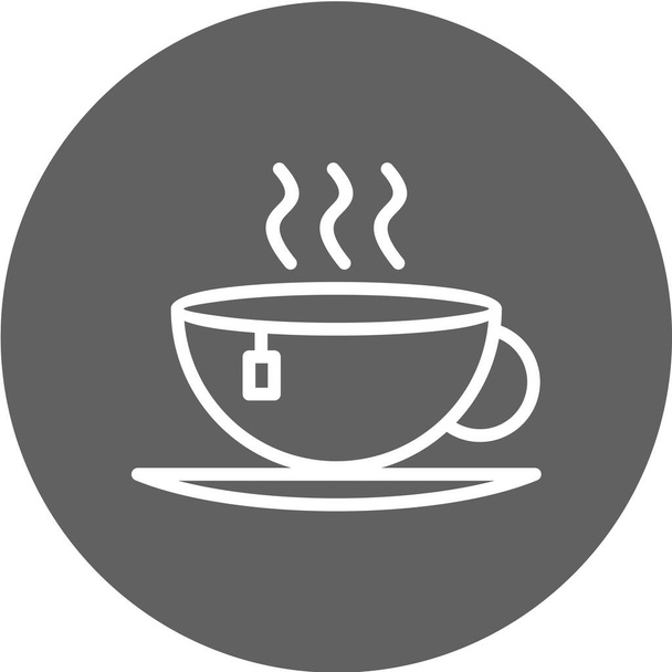 koffiebeker vector pictogram - Vector, afbeelding