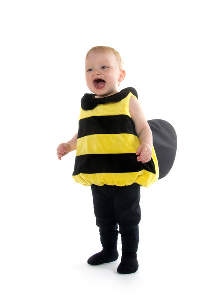 Baby boy in bumblebee costume - Foto, Imagem