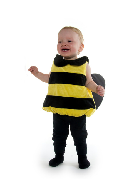 Baby boy in bumblebee costume - Foto, immagini