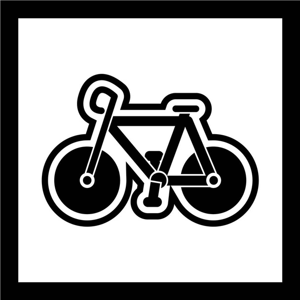 icono de bicicleta vector ilustración - Vector, imagen