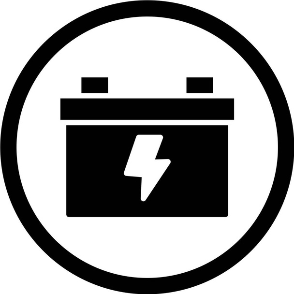 icône de charge de batterie. illustration vectorielle plate  - Vecteur, image
