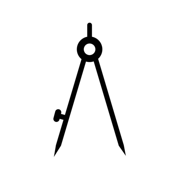 brújulas icono vector ilustración - Vector, imagen