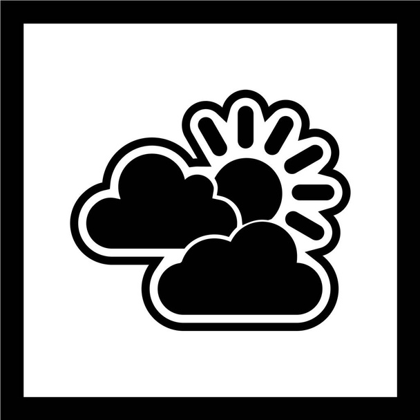 vector illustration of cloud icon - Vector, Image