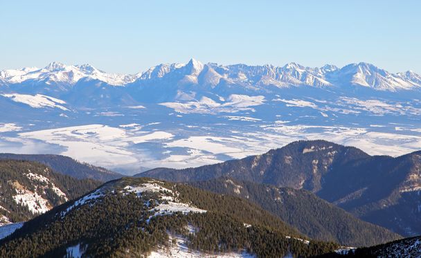 High Tatras de Low Tatras, Eslovaquia
 - Foto, imagen