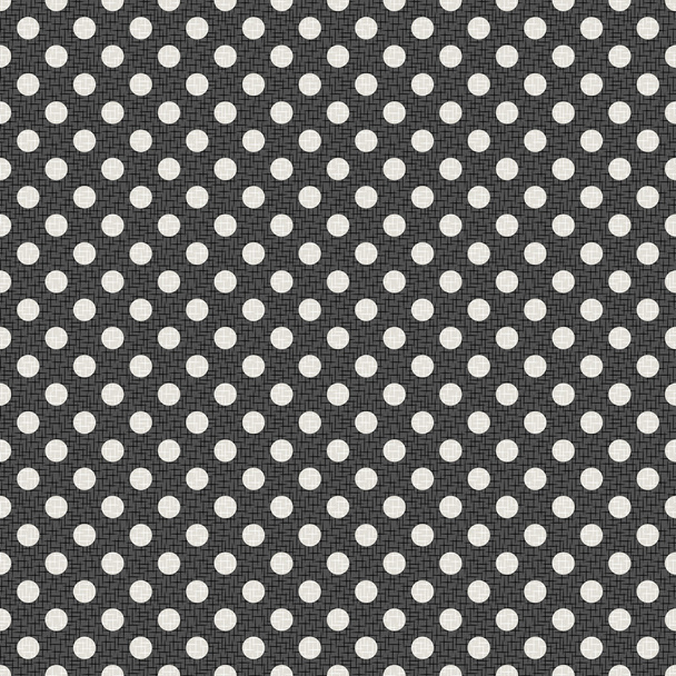Seamless circle dots textured background - Vector, Image